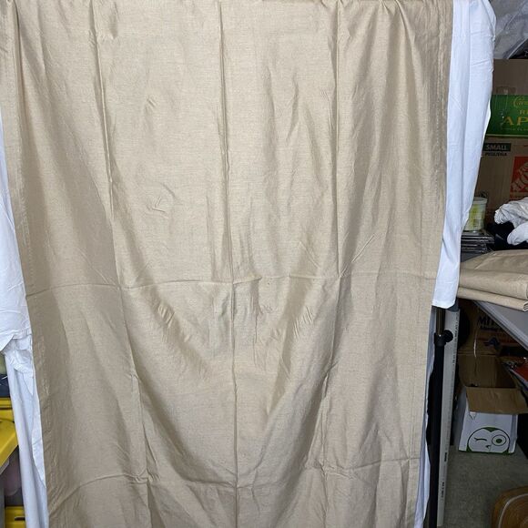 JCPENNEY HOME COLLECTION Drapes Curtains Lined Insulated Pair Beige 39.5x79 Each - Picture 7 of 8